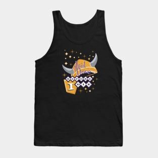 Minnesota Vikings Fans - Just Once Before I Die: Retro Look Tank Top